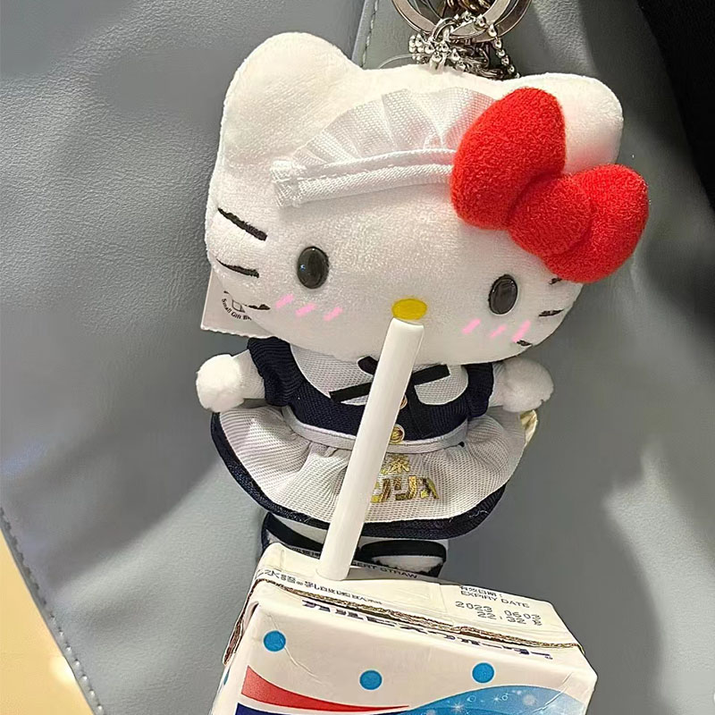 女仆hellokitty挂件库洛米三丽鸥挂饰中古玩偶书包可爱公仔小饰品 - 图2