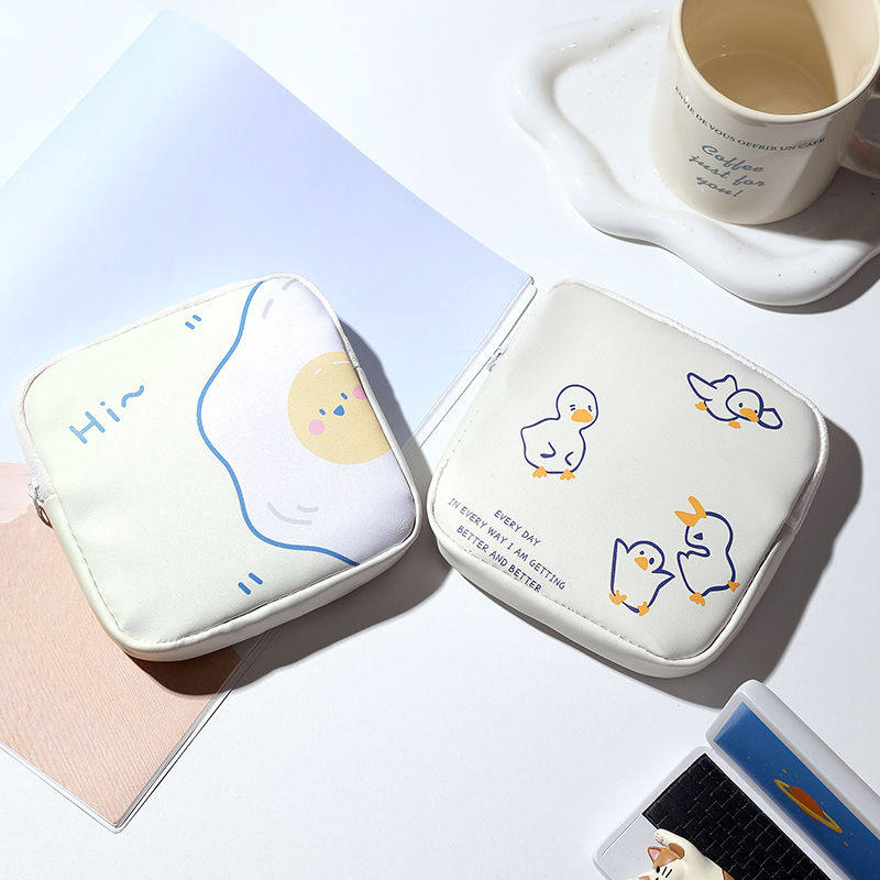 小清新防水手拿包姨妈卫生巾收纳包月事包口红手挽包零钱包化妆品,淘宝优惠券,粉丝福利购,淘宝优惠卷