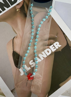 2026新猫眼项链创意简约天然石不规则锁骨链项链清新百搭T恤项链