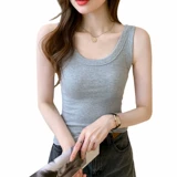 Tide, летняя майка топ, белье для повседневной носки, базовая футболка, облегающий крой, в корейском стиле, эффект подтяжки, короткий рукав