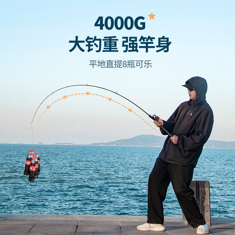 新手碳素路亚竿全套正品纺车轮远投海杆新款钓鱼竿水滴轮泛用海竿,淘宝优惠券,粉丝福利购,淘宝优惠卷