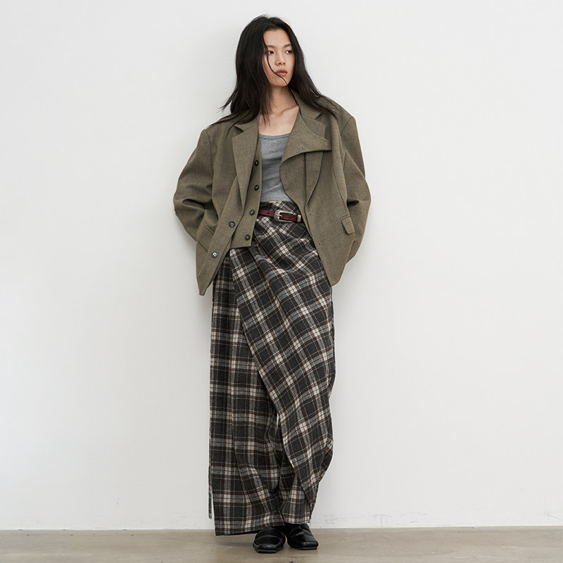 SAME FLOW 风格突出打破常规廓形宽肩不对称设计百搭男女西装外套,淘宝优惠券,粉丝福利购,淘宝优惠卷