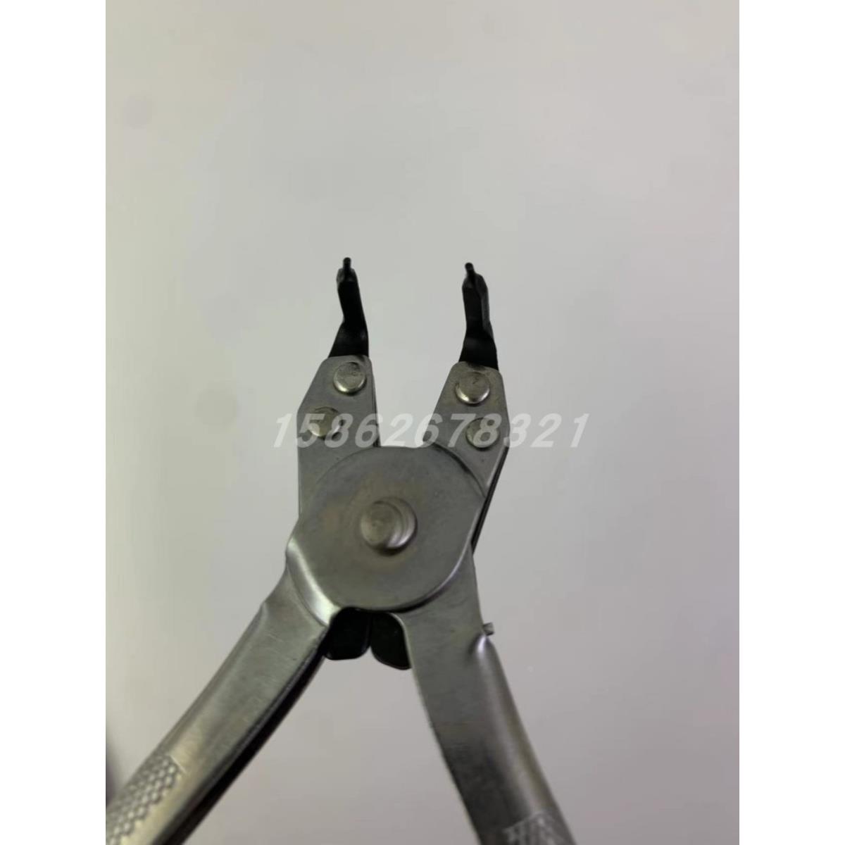 日本世霸不锈钢卡簧钳小卡簧细头卡簧钳内卡外卡小孔用轴用0.9mm - 图2