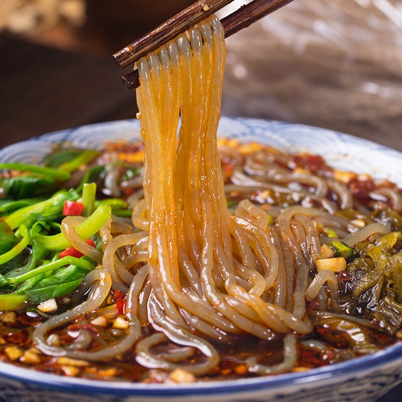 贵州特产红薯粉酸辣粉专用粉丝5斤正宗农家味土特产手工红苕粉条 - 图1