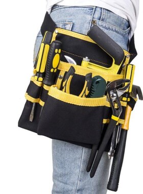Multi-functional Electrician Tools Bag Waist Pouch Belt Stor
