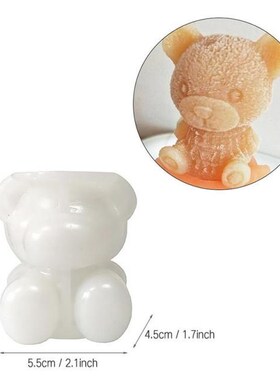 3D Ice Cube Maker Bear Shape Mould Tray Ice Cream DIY Tool I