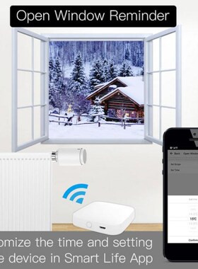 Tuya Smart ZigBee3.0 Radiator Actuator TRV Programmable Ther
