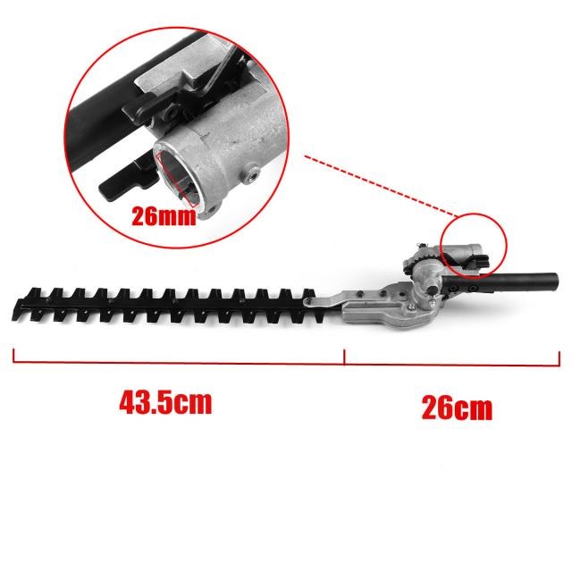 9 Teeth Pole Hedge Trimmer Bush Cutter Head Grass Trimmers F-图0