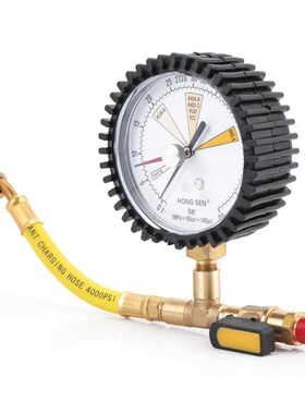 Pressure Test Gauge Air Conditioning Refrigeration Nitrogen