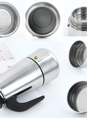 Stainless Steel Coffee Pot Mocha Espresso Latte Percolator S