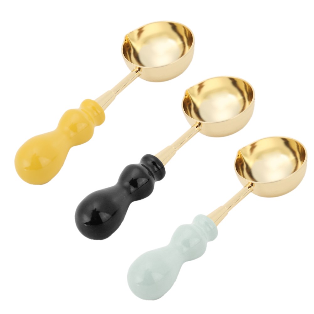 High quality Stainless Seal Spoon For Wax Melts Dissolve Wax - 图0