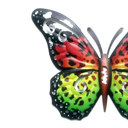 16,5 см металлической бабочки украшения стен