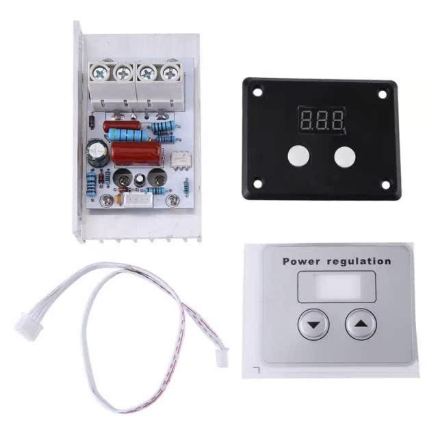 10000W SCR Digital Voltage Regulator Speed Control Dimmer Th - 图1