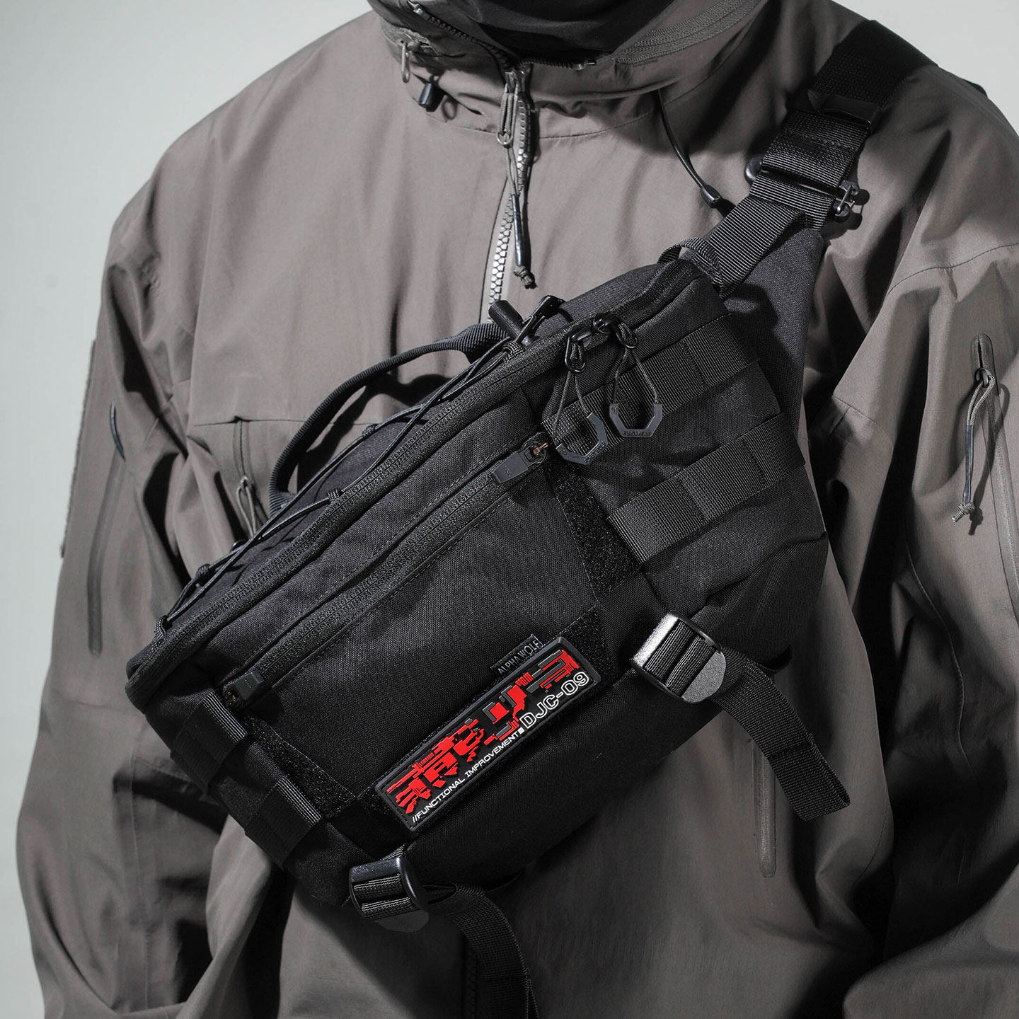 燕归斜挎包机能风痛包战术轻量通勤单肩机能包腰包快速反应DJC-09,淘宝优惠券,粉丝福利购,淘宝优惠卷