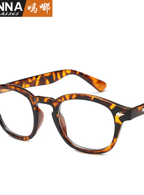 英国moleubak时尚复古文艺米丁眼镜框圆框小框眼镜架外销平光镜