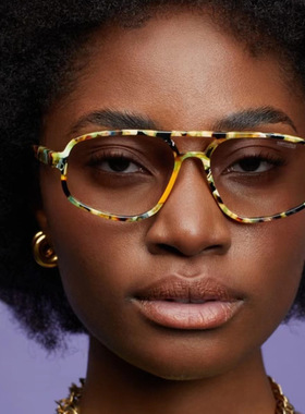 英国moleubak潮流新款个性包花太阳镜时尚简约双梁墨镜男复古