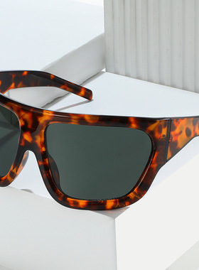 英国moleubak新款大框面罩太阳镜未来科技感护目墨镜朋克