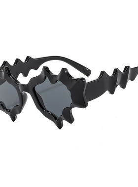 英国moleubak不规则新款未来感yk太阳镜朋克嘻哈辣妹男女墨镜