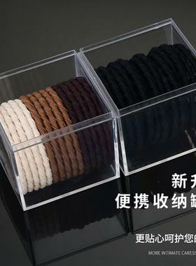 不勒头发高弹力耐用橡皮筋女扎马