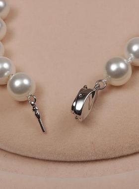 气质深海贝壳珍珠项链女多色正圆