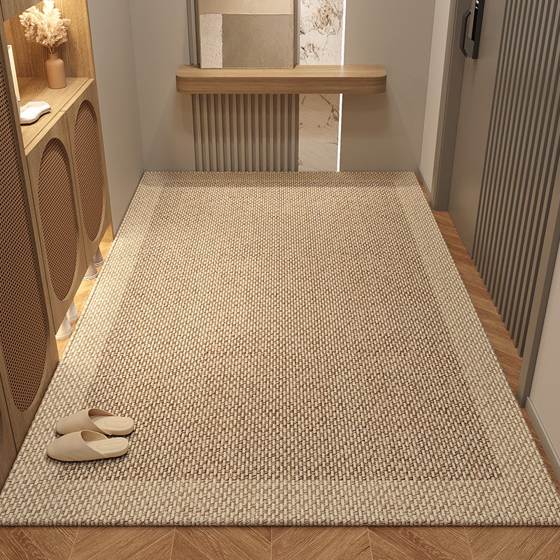入户门地垫门口进门耐脏防滑脚垫高级感侘寂风门垫可裁剪玄关地毯,淘宝优惠券,粉丝福利购,淘宝优惠卷