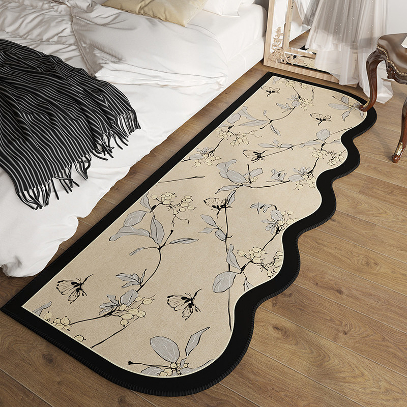 中古风地毯异形床边毯卧室客厅轻奢复古高级感长条不规则房间地垫,淘宝优惠券,粉丝福利购,淘宝优惠卷