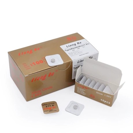 sr626sw手表电池377a纽扣电池sr616sw/sr521sw石英表氧化银超耐用 - 图1