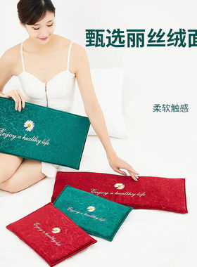 盐袋热敷包粗盐电加热盐袋理疗包全身通用海盐热敷包绿色通用款--