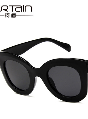 日本cherry kitty米钉欧美时尚大框复古蝴蝶太阳镜潮酷百搭墨镜