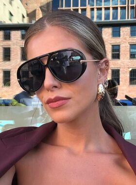 日本Cherry Kitty耳环吊坠墨镜欧美ins个性时尚太阳眼镜蛤蟆形