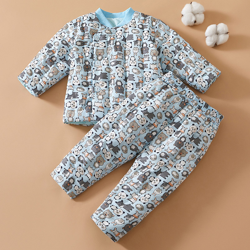 婴幼儿冬季加厚手工纯棉花棉袄棉裤套装儿童居家外出保暖棉衣棉服,淘宝优惠券,粉丝福利购,淘宝优惠卷