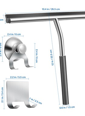 Stainless Steel Squeegee Water Cleaner for Glass Tile Wall