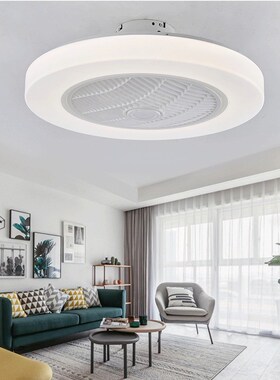white 58cm modern led ceiling fan lamps with lights remote c