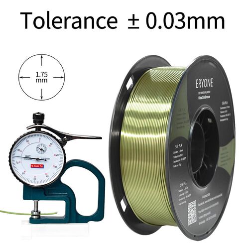 Eryone Ultra SILK PLA Filament 1.75mm pla filament,3D Print - 图3