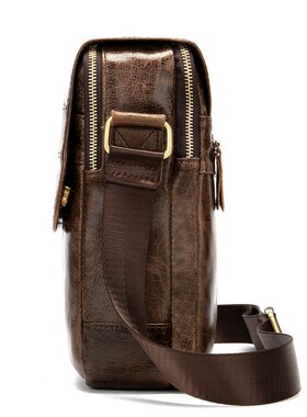 MVA Men's Genuine Leather Bag Crossbody Bags for Men Messen