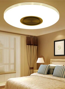 New 80W Smart Music LED ceiling Lights RGB Dimmable APP Remo