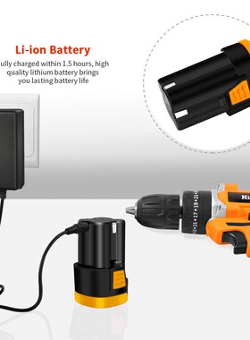 Realmote 16.8V Cordless Screwdriver Electric Drill Charging