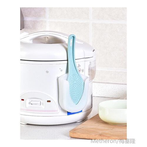 1pc Sucked  Spoon Rack Plastic Spoon Holder Rice Cooker Rack - 图3
