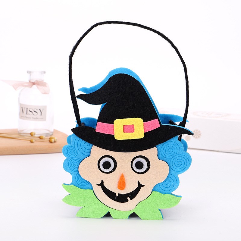 Happy 2021 Halloween Party Candy Bag Pumpkin Witch Owl Porta - 图2