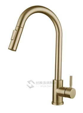 Touch Sensor Stainless Steel Kitchen Faucet with Pull Down S