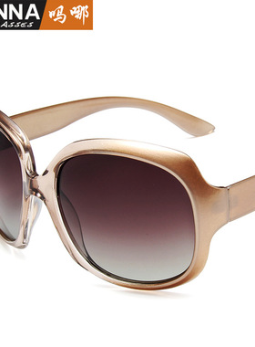 日本portney bell黑色太阳镜时尚潮流大框简约墨镜女士偏光