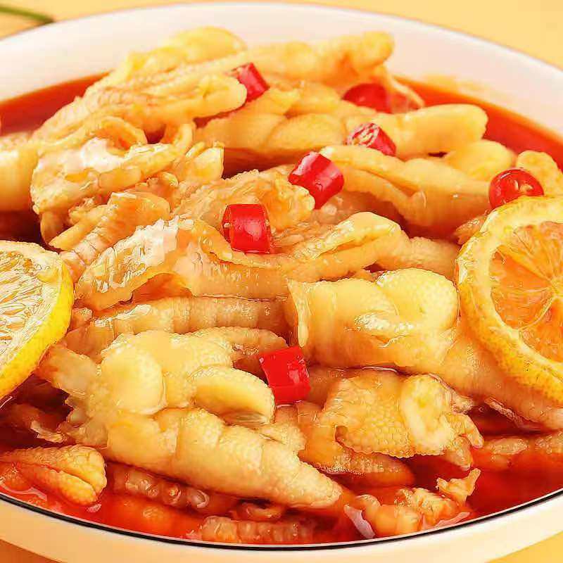 无骨鸡爪酸辣无骨凤爪500g罐装柠檬脱骨凤爪即食便宜去骨鸡爪整箱,淘宝优惠券,粉丝福利购,淘宝优惠卷