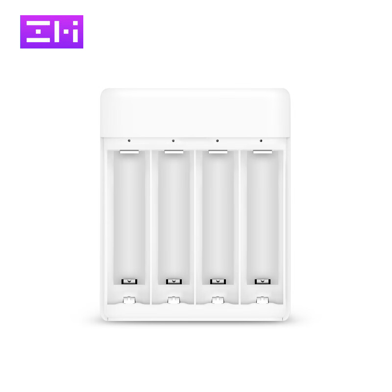 ZMI紫5号镍氢电池充电器USB口快充4槽通用五号7号官方原装正品1.2 - 图0