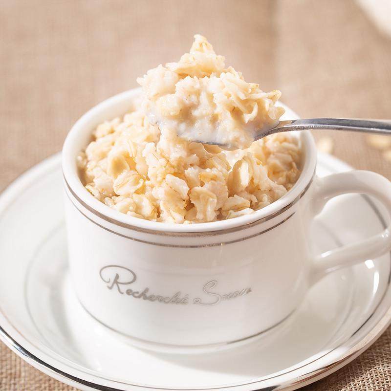 燕麦片5斤2罐即食无糖精麦片早餐冲饮泡未脱脂纯麦片健身代餐食品,淘宝优惠券,粉丝福利购,淘宝优惠卷