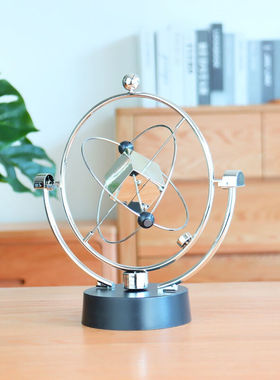 至舒混沌摆件摇摆器磁悬浮创意牛顿摆球永动机撞球碰碰球办公桌面