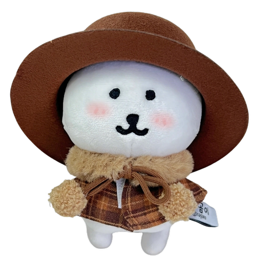 自嘲熊10cm娃衣15厘米格子裙套装帽子棉花娃娃衣服努努海星体可爱 - 图3