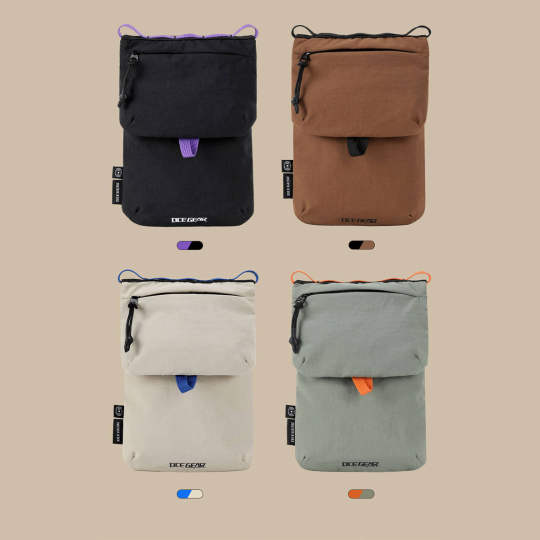 OCE GEAR机能风山系斜挎包2025新款轻量化小挂包大容量便携小潮包