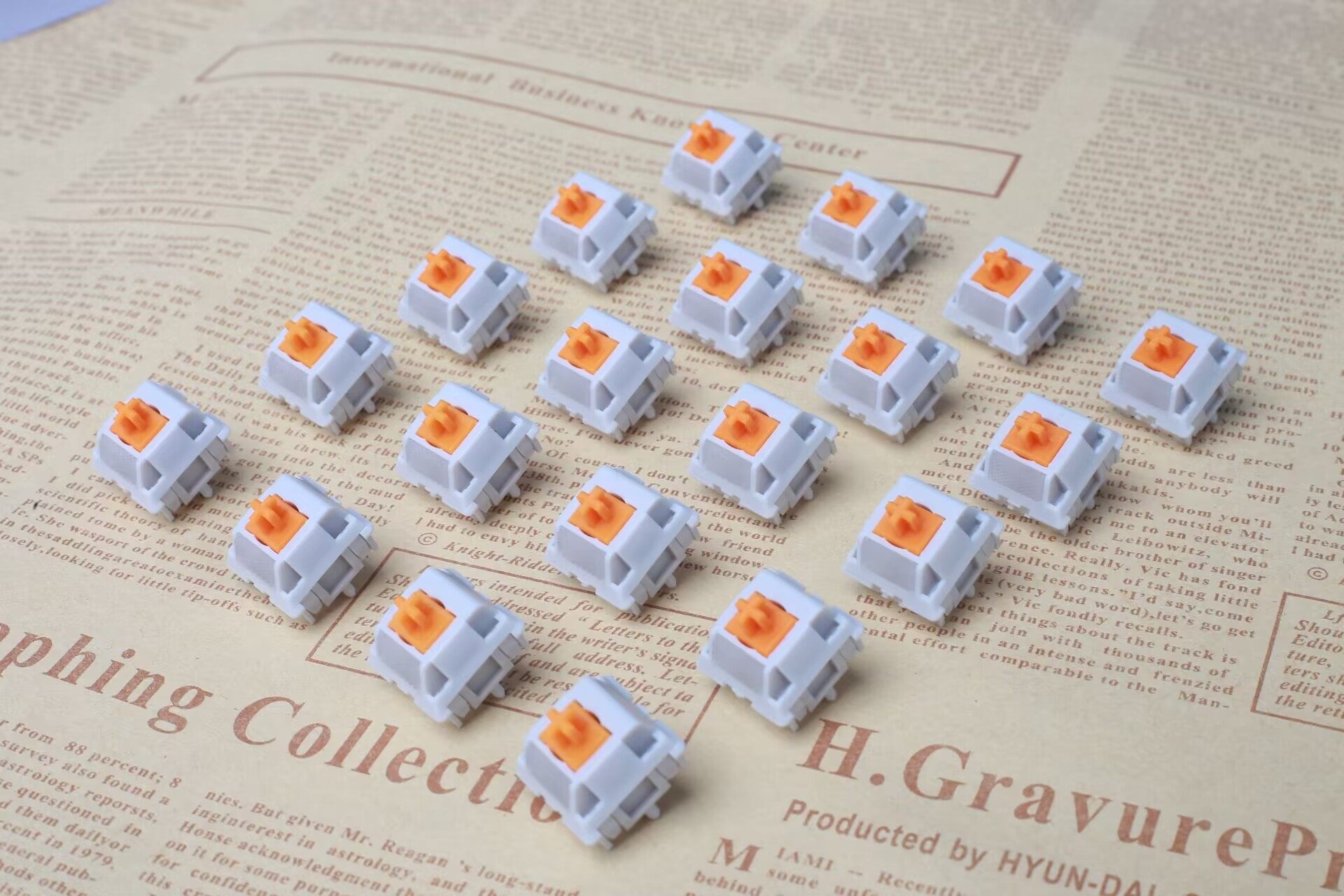 工业橙轴类HP轴提前段落轴客制化机械键盘轴体五脚轴热插拔MZ外设,淘宝优惠券,粉丝福利购,淘宝优惠卷