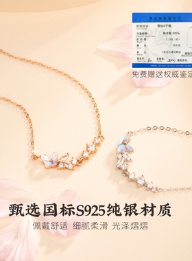 纯银女生精致手链新款