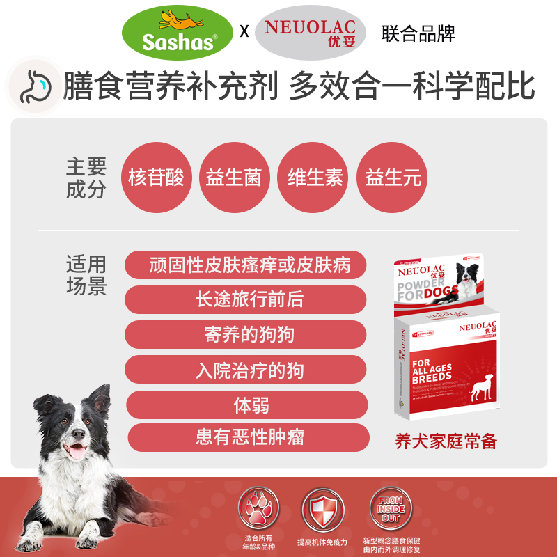 【萨沙旗舰店】sashas软骨素营养补充剂关节软骨素保护优立乐套餐 - 图2